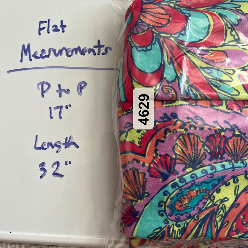 Lilly Pulitzer Lloyd Feeling Groovy Print Retro Bright Boho Dress Size 2 - Picture 6 of 6